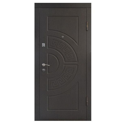 Двери входные Кордон серия Оптим Венге месяц 608 860х2050 мм правые