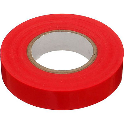 Ізострічка UP! (Underprice) ПВХ 0,13x15мм 25м червона ПВХ