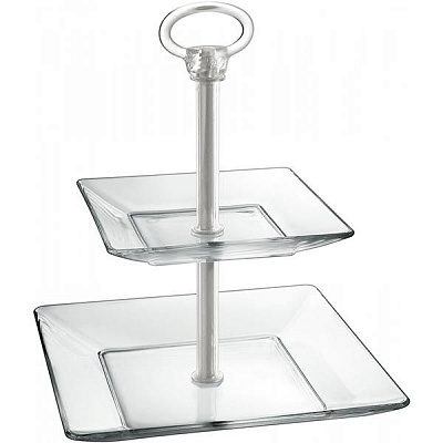 Блюдо двухслойное Borgonovo Quadra 15/21 см