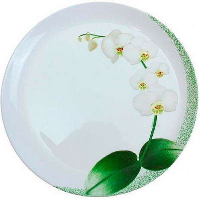 Тарелка десертная White Orchid 19 см N9705 Luminarc