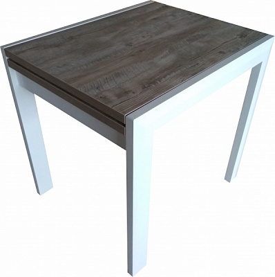 Стол обеденный СК белый/дуб клондайк 