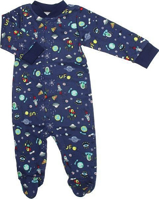 Боді Фламінго ясельний р.74 синій 647-217