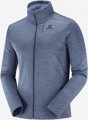 Джемпер Salomon TRANSITION FZ LC1366800 р. L серый