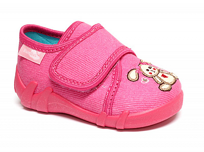 Капці дитячі RenBut Кролик р.22 рожевий 13-110_P-1452-22