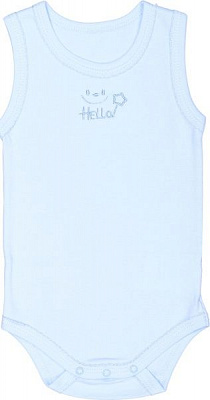 Полукомбинезон унисекс Фламинго 44 373-212 р.68 голубой 