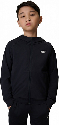 Футболка 4F SWEATSHIRT FNK M690 4FJWSS26TFSWM690-20S р.134-140 черный