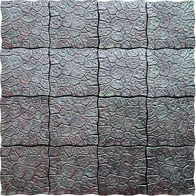 Тротуарная плитка Гранплит Горная дорога 285х285х35 мм