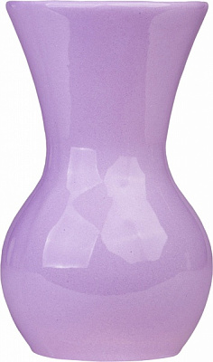 Ваза керамічна Eterna Candy 102-19 Very Peri 19 см бузкова