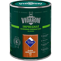 Импрегнат Vidaron Защитно-декоративный королевский палисандр V08 мат 0,7 л