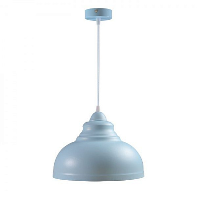 Підвіс Светкомплект Loft PLC 412 1x40 Вт E27 блакитний