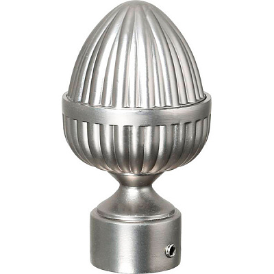 Наконечник Cardinal Одеон наборной d19 мм сатин никель 