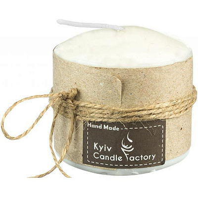 Свічка Candle Factory EcoLife біла 60 мм