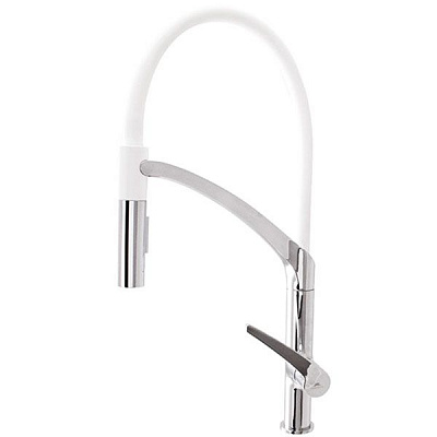 Смеситель для умывальника Rubineta гибкий Ultima-50 (WT) UL50078