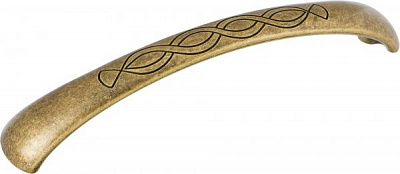 Мебельная ручка 128 мм золотой Bosetti Marella 31397