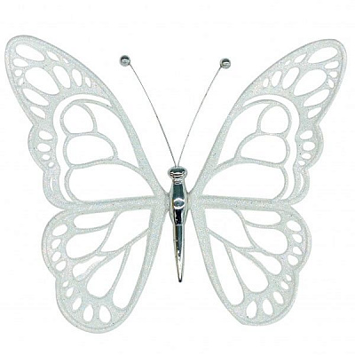 Украшение новогоднее MISLT Бабочка малая 12x14 см J0004-0 