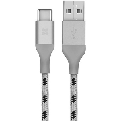 Кабель Promate Type-C Unlink-CAM Grey 1.2 м