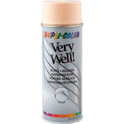 Эмаль аэрозольная Dupli-Color Very Well RAL 1015 слоновая кость глянец 400 мл