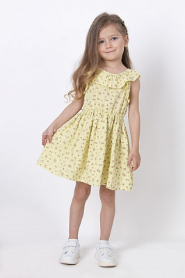 Платье Mevis 02 р.104 желтый 