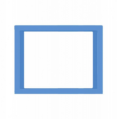 Вставка декоративна Mono Larissa універсальна синій 103-000600-153