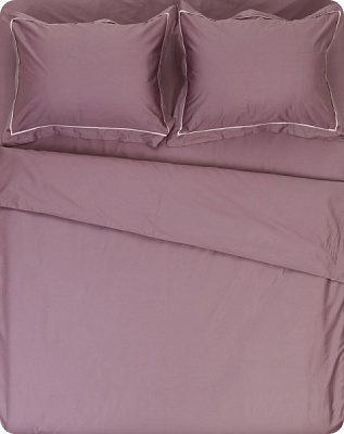 Комплект постельного белья Solid 2 сиреневый La Nuit 