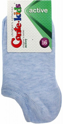 Шкарпетки дитячі Conte-Kids ACTIVE 000 17С-63СП р.16 світло-блакитний