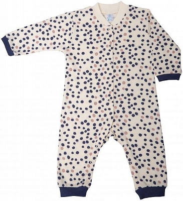 Чоловічок Baby Veres Leo 2 р.74 молочний із синім