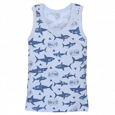 Майка детская для мальчиков Татошка р.80 голубой 2505228АКГ 