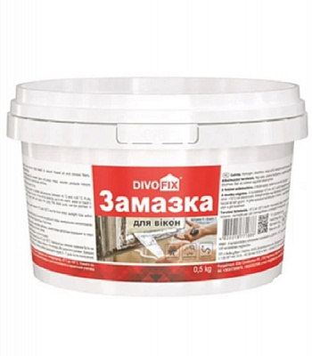 Замазка для вікон Elite Construction ущільнююча Штрих-1