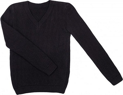 Джемпер Геометрія р.134-140 чорний 1715 (005)