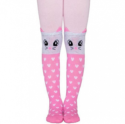 Колготки детские Conte-Kids TIP-TOP Мишенята 448 р.62-74 светло-розовый 