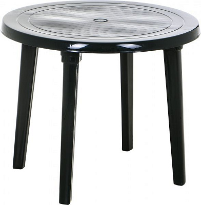 Стіл пластиковий Алеана 100011 90x90 см темно-зелений