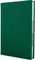 Дневник датированный 2021 Armonia А5 зеленый Optima O25229-04 