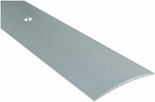 Порожек алюминиевый лестничный анодированный Olvis с отверстиями 40x900 мм серебро 