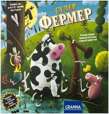 Гра настільна Granna Суперфермер в стилі Ранчо 81756