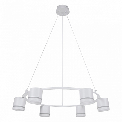 Люстра подвесная Hopfen STARK CL-1-133 R PD WH 6xGX53 белый
