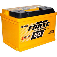 Аккумулятор автомобильный Forse 6СТ Эвро 60А 12 B «+» справа