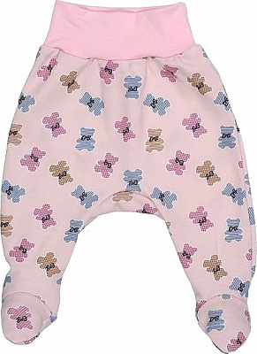 Ползунки детские Татошка 62 розовый с рисунком 03607розмш 