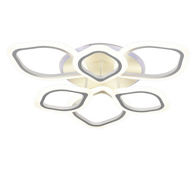 Люстра светодиодная Victoria Lighting с пультом д/у 117 Вт белый Begonia/PL6 