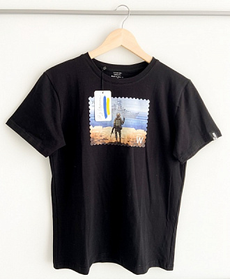 Футболка Марка 1 Корабль р.M черный