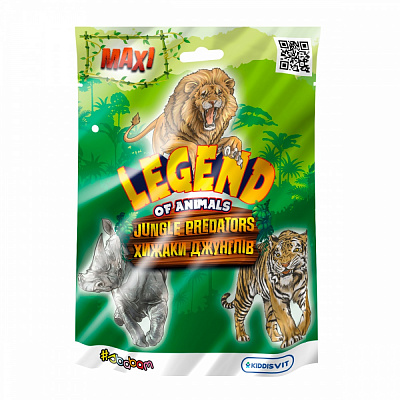 Стретч-іграшка Sbabam у вигляді тварини серії Legend of animals Максі Хижаки джунглів 30/CN23