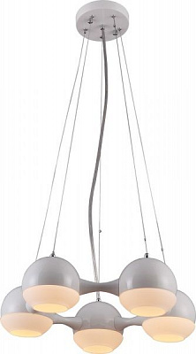 Подвес Altalusse 5x40 Вт E27 белый INL-9374P-05 White 