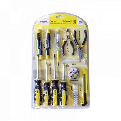 Набір ручного інструменту WMC TOOLS 48 шт. WT-1048