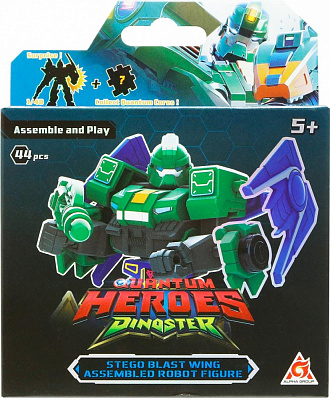 Игрушка DINOSTER Робот-конструктор Стего Бласт Винг EU580881A-2