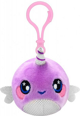 М'яка іграшка Squeezamals ароматна Нарвал Джой на кліпсі 6 см SQS00866J