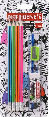 Набір для креслення 6 предметів Nota Bene