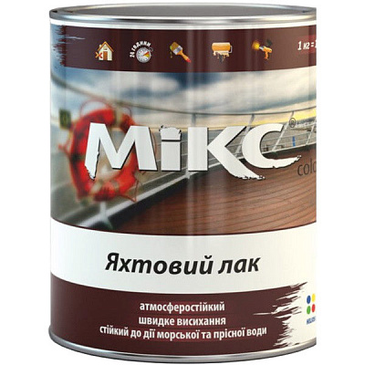 Лак для човнів 14141 MIKS Color мат 2,3 л