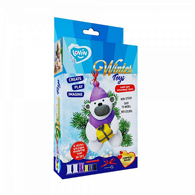 Набор для детского творчества Lovin Winter Toys Медвежонок 70097
