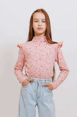 Водолазка для девочки KOSTA р.122 розовый 2521-7 