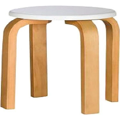 Табурет дерев’яний 260х295х295 бук/білий