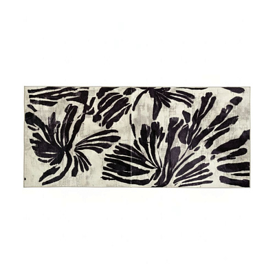 Килимок Dariana PLUSH бежева квітка 60x120 см